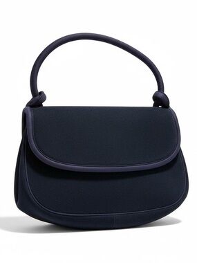 Cobenz Original Navy Blue Knot Handle Vintage Style Bag